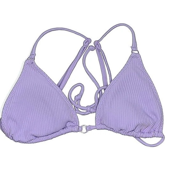 Pacsun “L.A.Hearts” Lavender Bikini Top, Padded Women’s size Medium - Picture 1 of 10